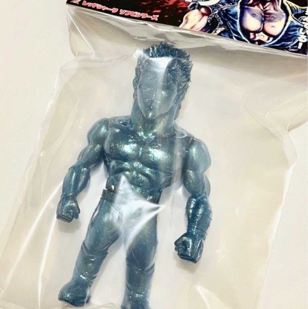北斗の拳 大原画展 ケンシロウ ソフビ 無想転生 ラメver. レッドシャーク レッドシャーク ソフビシリーズ ケンシロウ 無想転生ラメver