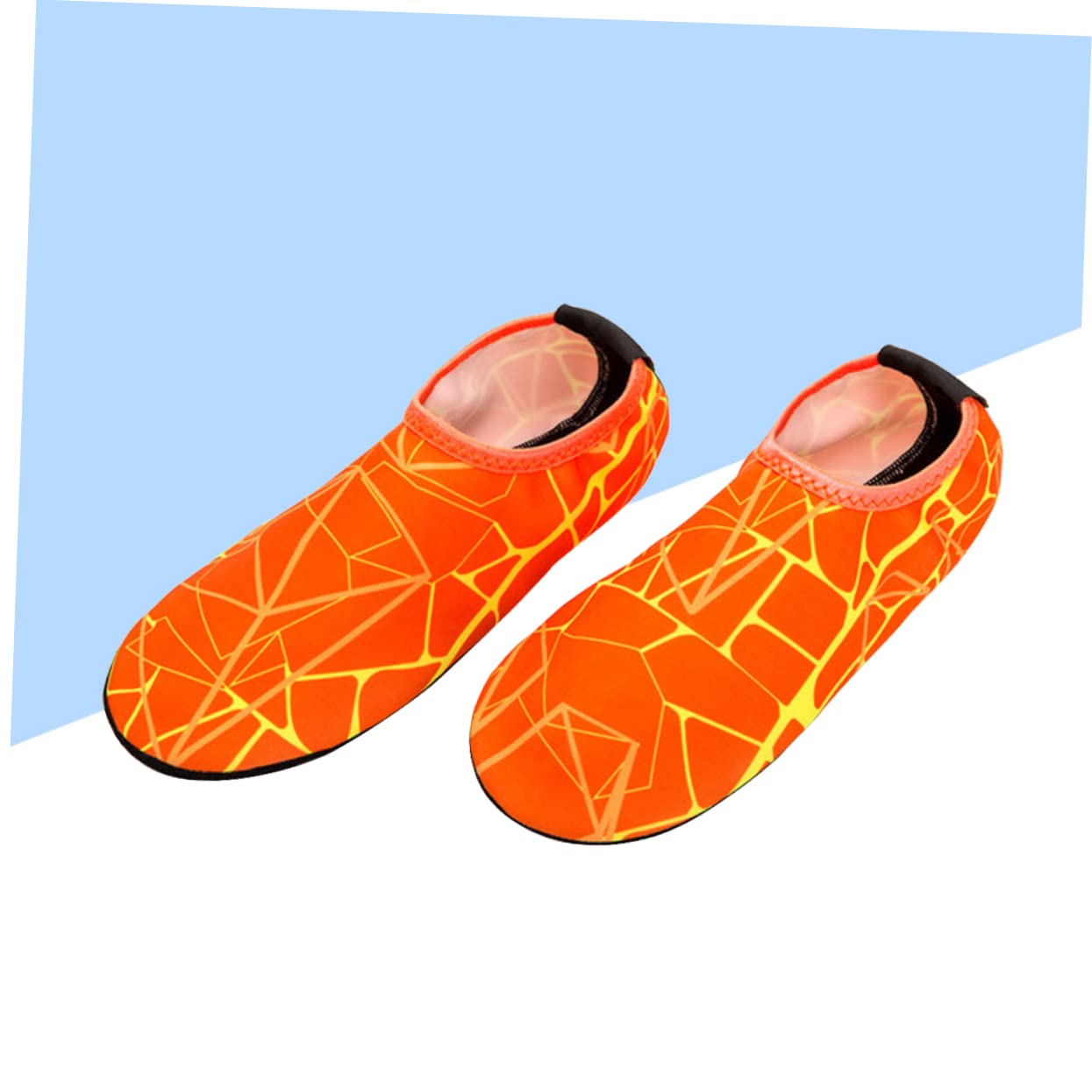 KOMBIUDA 1 Pair Diving Socks Water Socks for Snorkeling Non-Slip Quick Dry Unisex Size s (34-35)