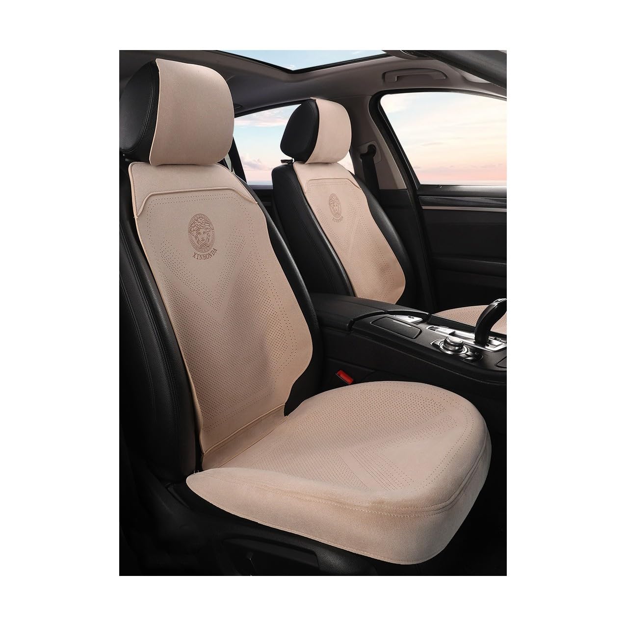 Full Set Auto Sitzbezüge für Rolls-Royce,Elegant und raffiniert, schützt die Sitze, weich und hautfreundlich, sicher und stabil, Flecken- und schmutzabweisend