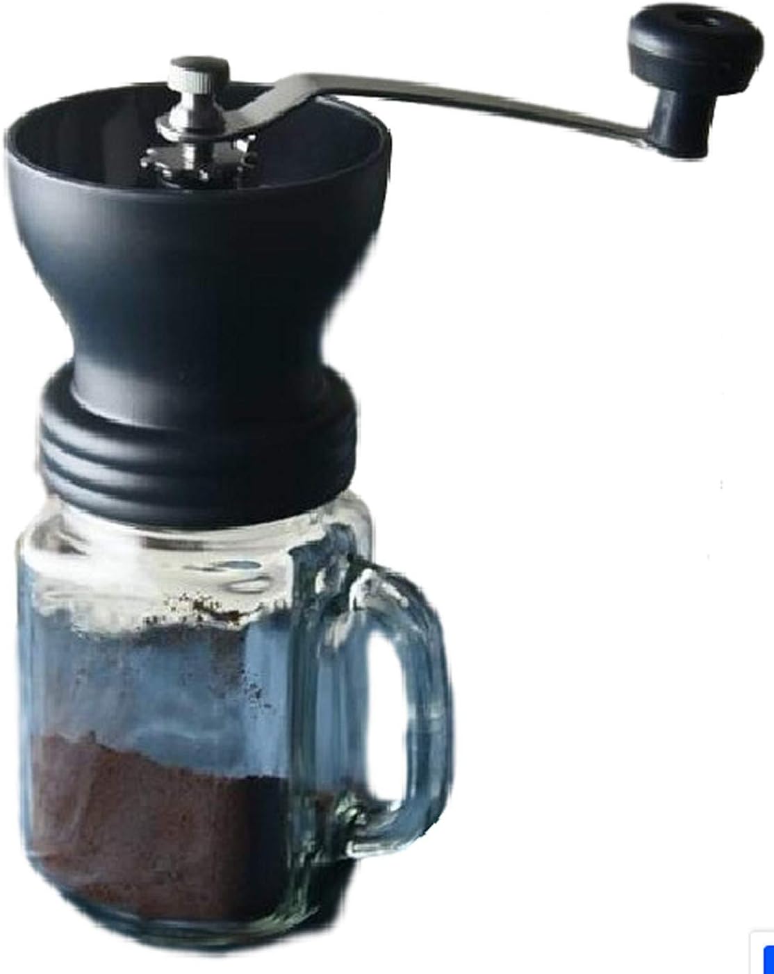 Sato Metal Kogyo Hand Grinded Coffee Mill Black 190x89 x 203 mm