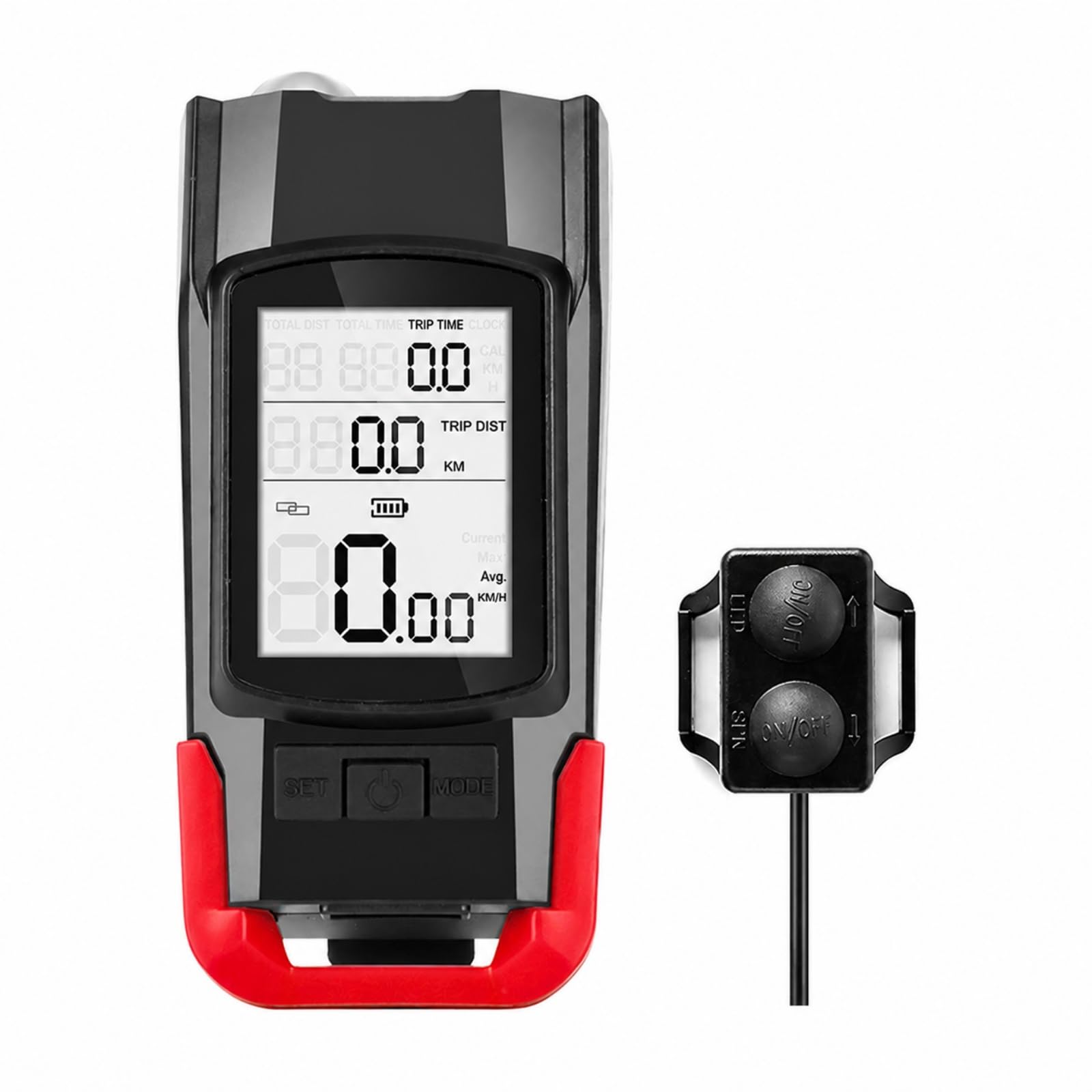 Ronyme Compteur Vélo Intégré Éage Rechargeable Vélo Compteur Précis pr Trajs Domicile-Travail