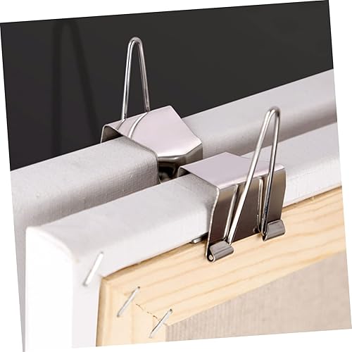 Miniatura 2 de 6 clips de lona adhesivos para alambre, lienzos húmedos, clip de marco de pintura al óleo, clip de separación para marco seco y húmedo, divisor de