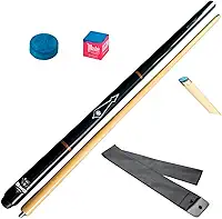 Taco Sinuca Snooker Bilhar Profissional + Sola+ Capa+ Giz Profissional