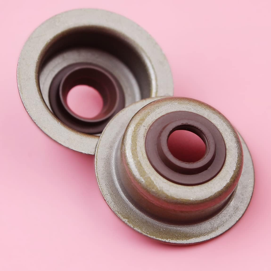 2PCS Valve Stem Oil Seal Compatible with GX120 GX160 GX200 Engine Motor, Replaces 12209-ZH8-003 for LN Mower & Small Engines