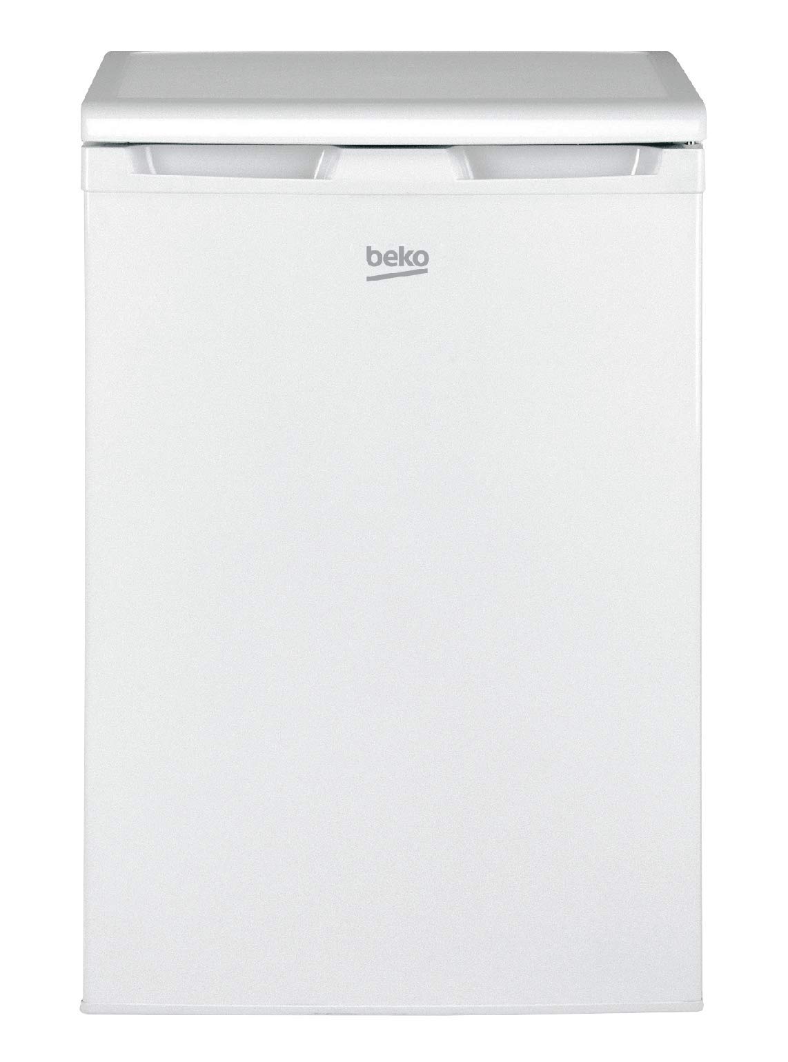 Beko TSE1284N Tischkühlschrank mit 4-Sterne-Gefrierfach, MinFrost, wechselbarer Türanschlag, 114 l Gesamtrauminhalt, 101 l Kühlen, 13 l Gefrieren, Weiß Freistehend Tischkühlschrank mit Gefrierfach