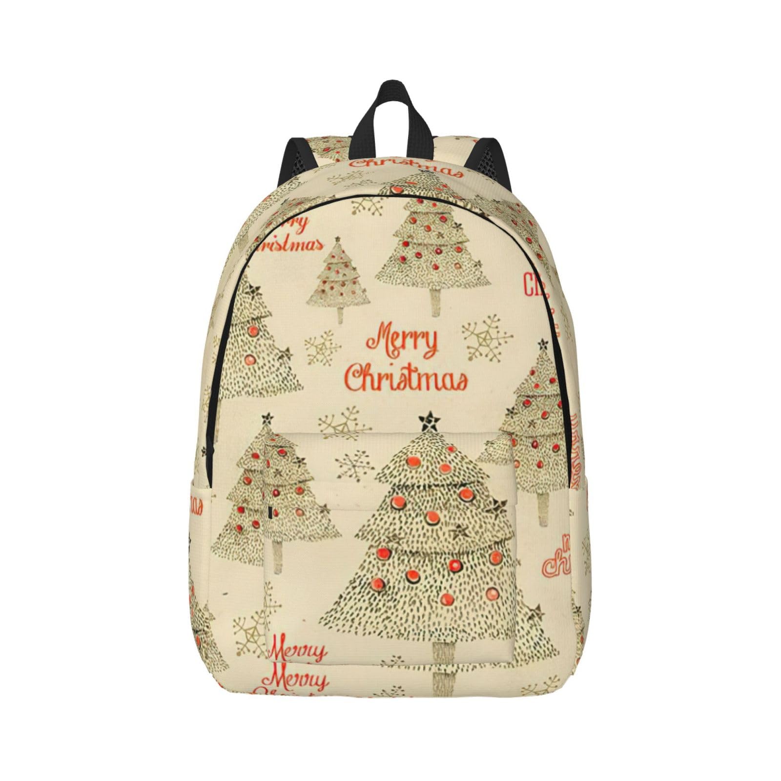 Mochila para portátil mujer bolsa de enfermera con árboles de Navidad 8