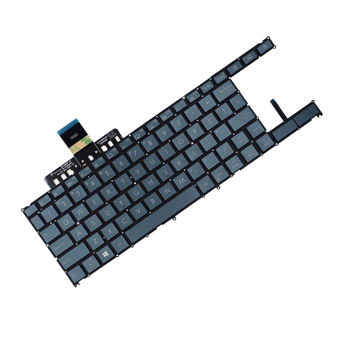 Keyboard Compatible withAS1UUS ZenBoo0k UX481 UX481FA Blue US