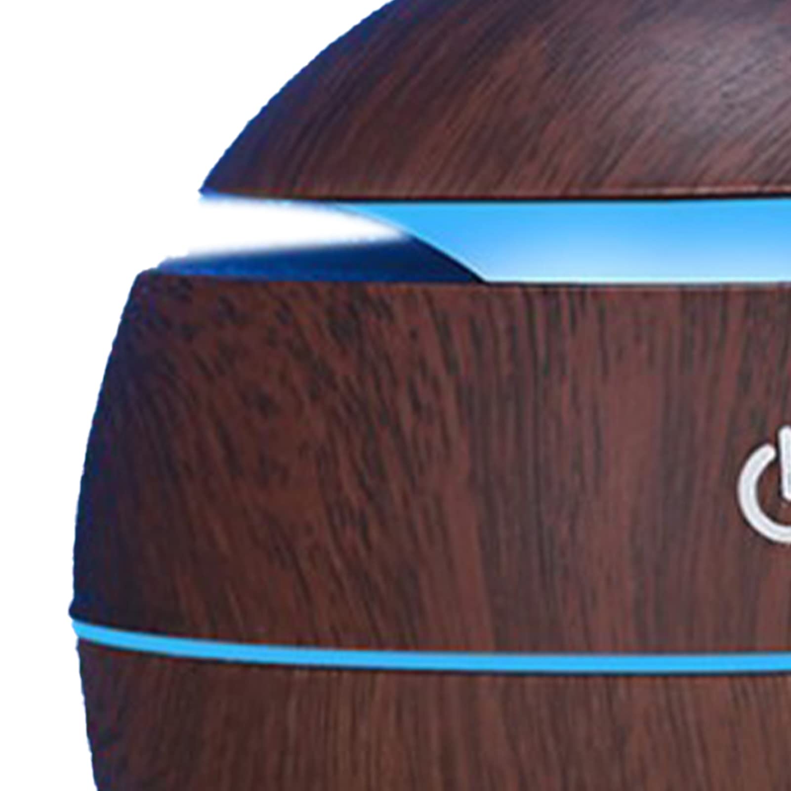 SIXRUN Humidificador USB de Grano de Madera, Compacto, Portátil, 5V, 2W, para Dormitorios, Salas de Estar, Oficina, Coche, Regalos Prácticos