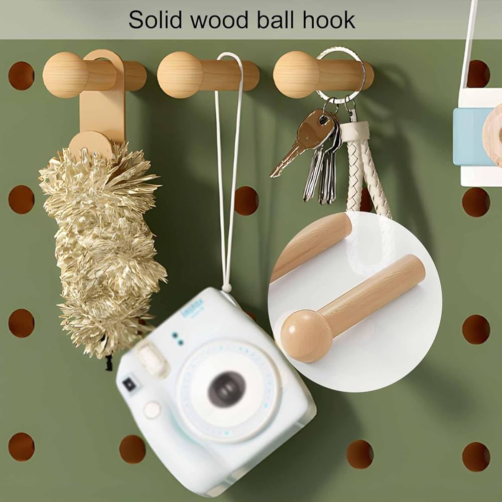 Wooden Workbench HJZALMI Wall Pegboard, Easy Installation Kitchen