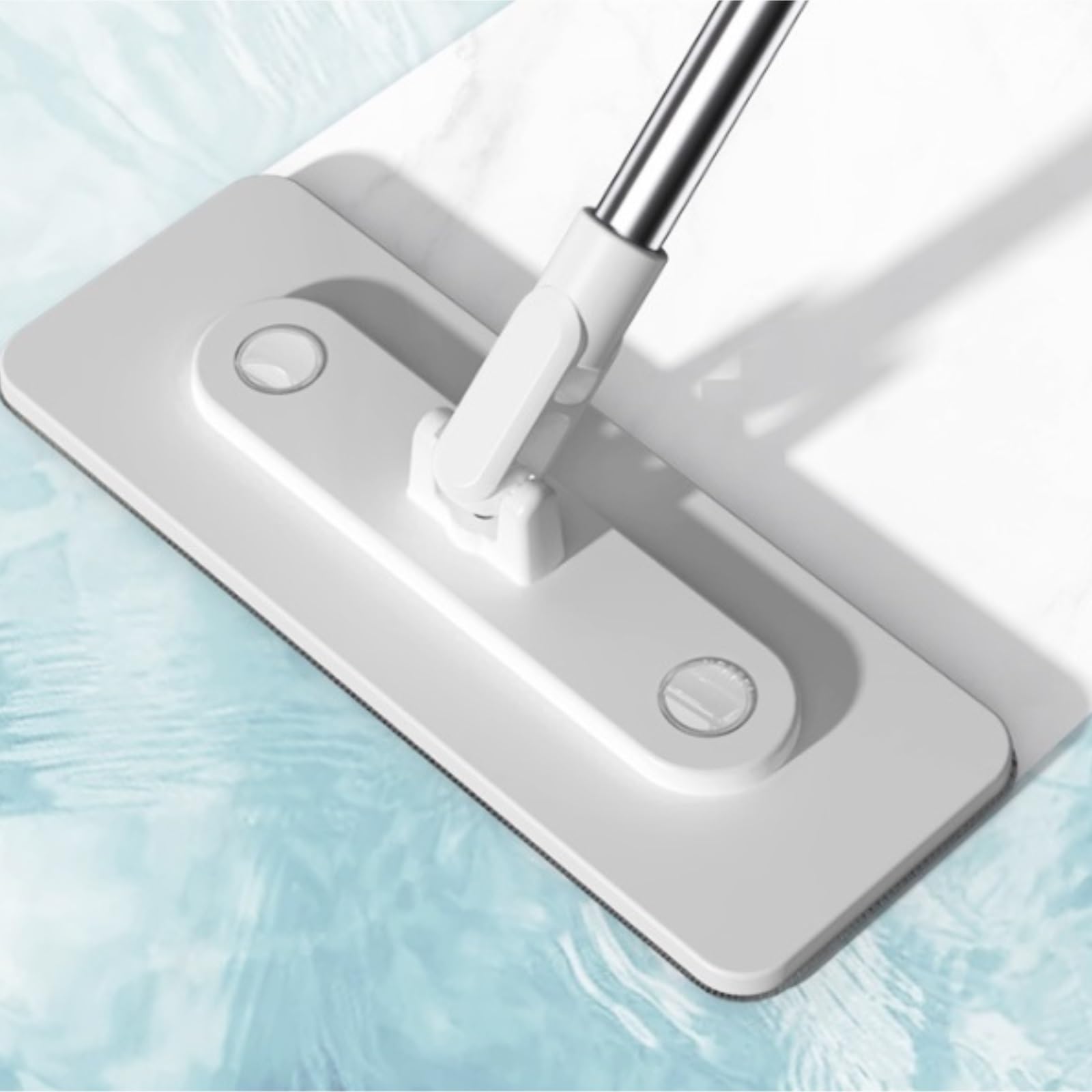 Fregona Fregonas para Limpieza De Suelos Fregona Giratoria Base Plana con Balde Separación Automática Manos Esponja Limpieza Suelo