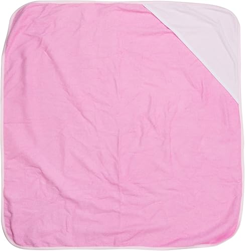 Miniatura 2 de Craft Express Sublimation - Toalla de bebé con capucha en blanco, 35 x 35 pulgadas, toallas para bebés con capuchas listas para personalizar, juego