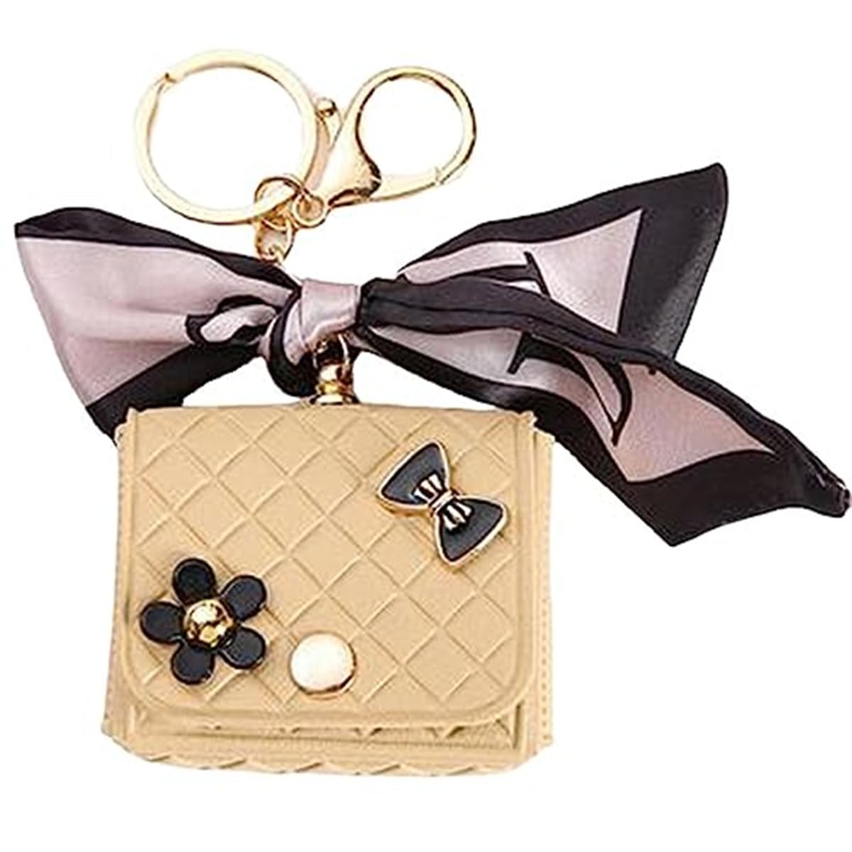 QYFZXLV Mini Bag Compatible with Airpods Pro 3 (2025),for Airpods Pro/Pro 2,for AirPods 4th,3rd,2nd,1st Generation Case for Women,Cute Leather Cover