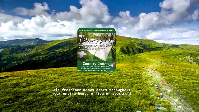 Image of WEB FilterFresh Whole Home Country Cotton Air Freshener 0.8 Ounce (Pack of 1)