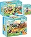 Produktbild PLAYMOBIL® Spirit 3er Set 9477 9478 9481 Vater Jim mit Kutsche + Pferdebox Lucky & Spirit + Maricela