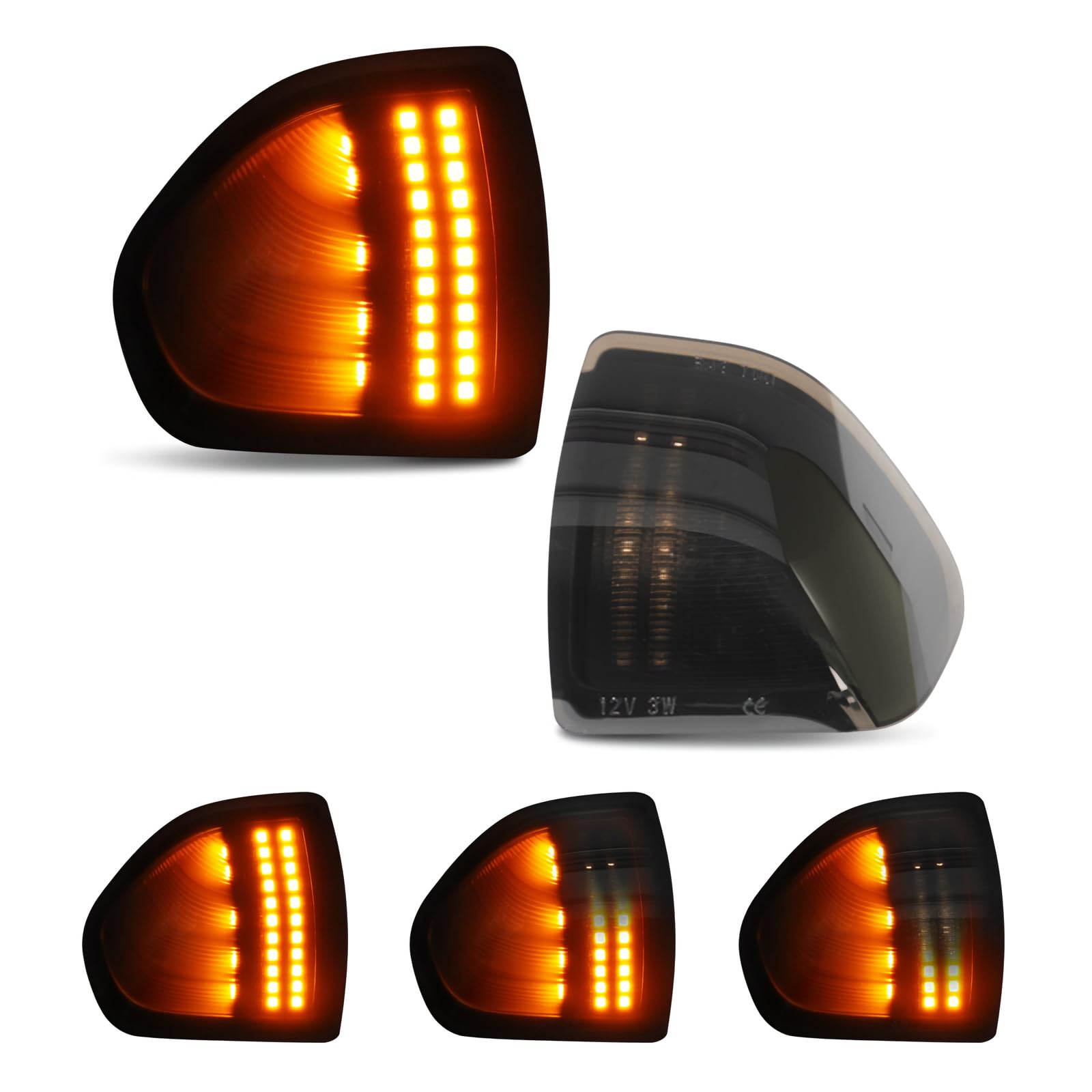 Amazon.com: D-Lumina Sequential Left ＆ Right Side LED Mirror Turn