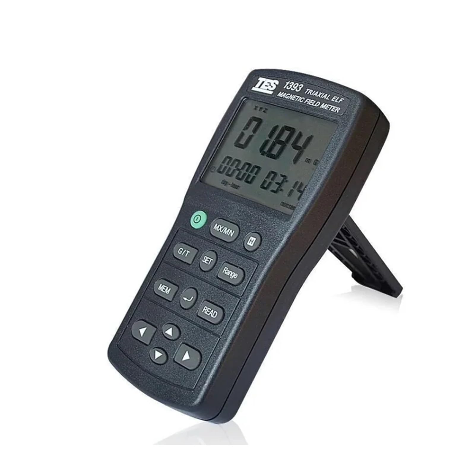 TES-1393 ElectroMagnetic Field Tester Display Micro Milli Gauss In The Same Data Hold Function TES1393