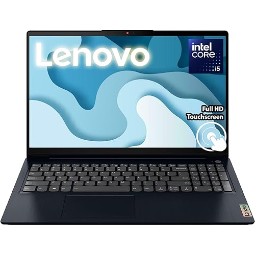 Lenovo Ready for School & Work Touchscreen IdeaPad Laptop 15.6" | 2026/2027 Edition | 10-Core Intel i5 1335U | 24GB RAM | 640GB Storage(512GB External + 128GB SSD) | with Office Web Apps | Windows 11