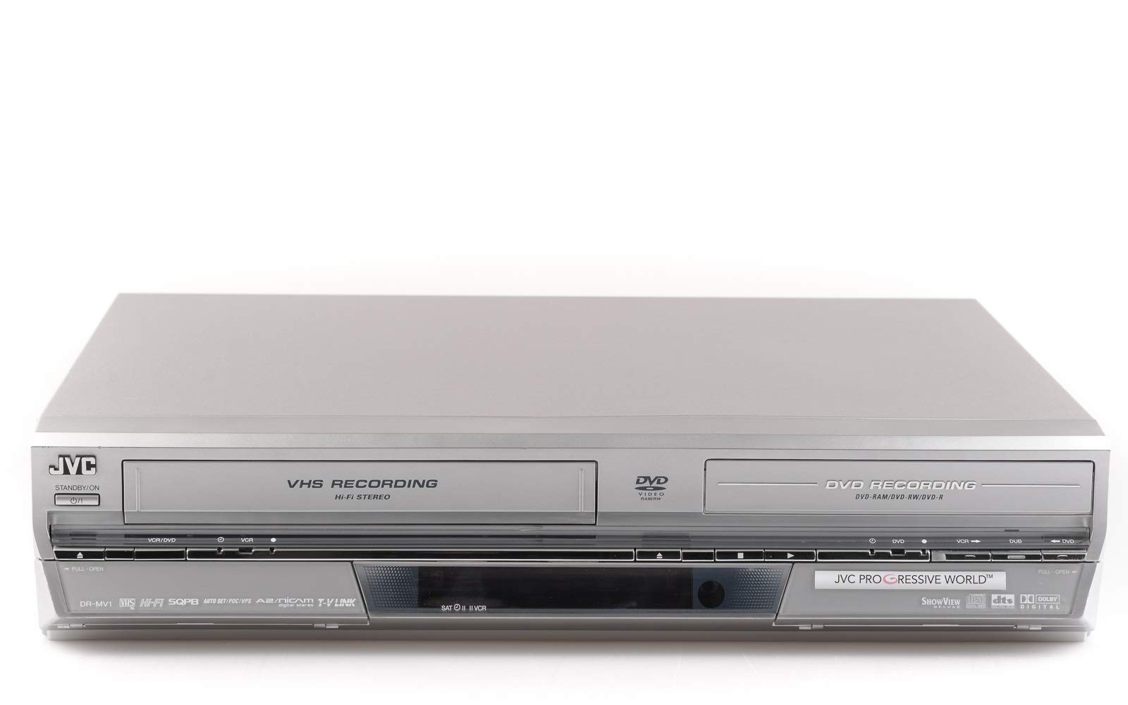 JVC DR-MV 1 SE DVD-Rekorder/Videorekorder Kombination Silber