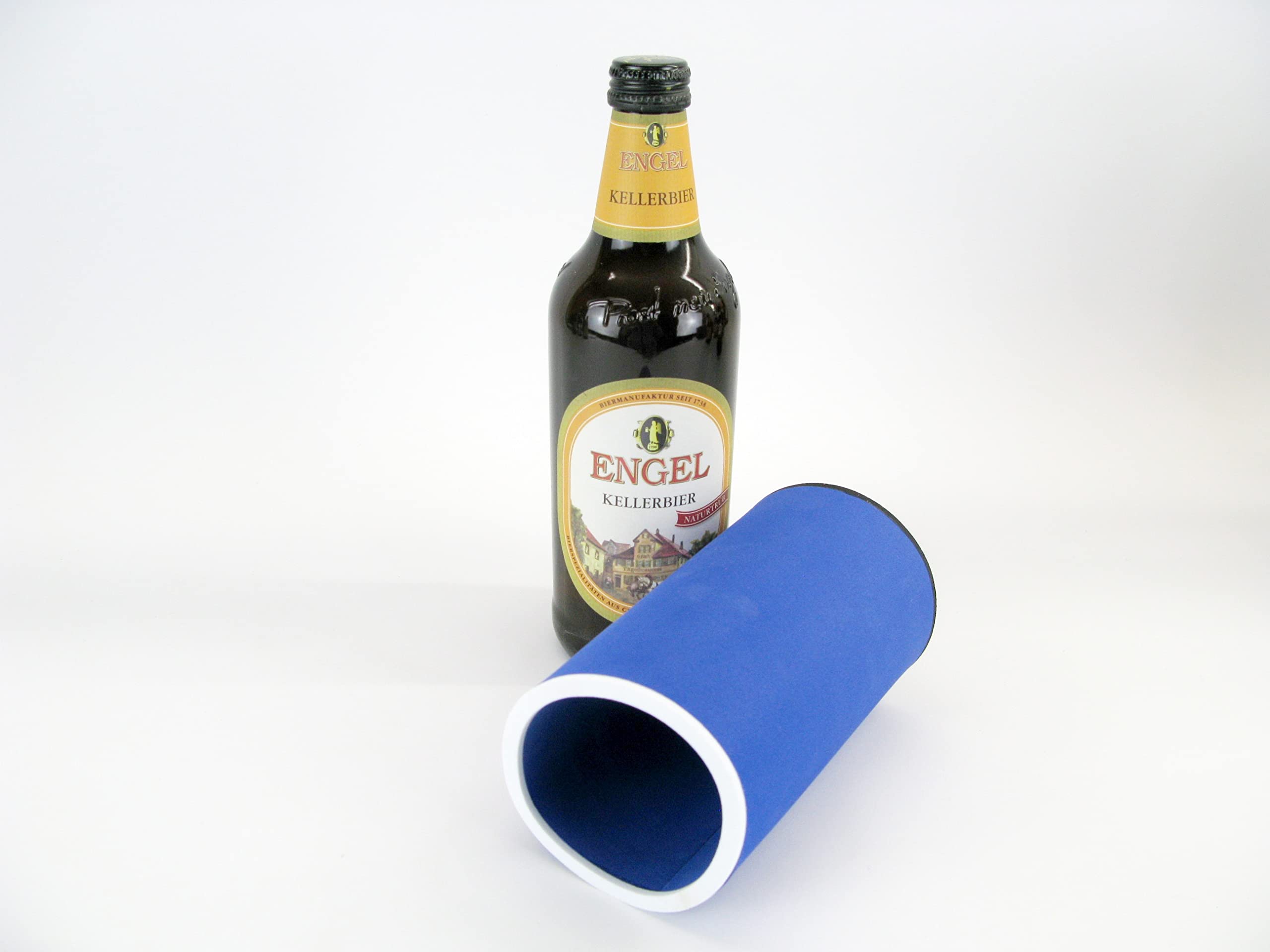 Lot de 6 bières bavaroises bleues - Pour toutes les bouteilles de bière standard de 0,5 l - Refroidisseur de bière - Refroidisseur de qualité 2023 (Lot de 6 bières bavaroises bleues)