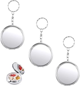 Portapillole per borsa con specchio thumbnail classifica