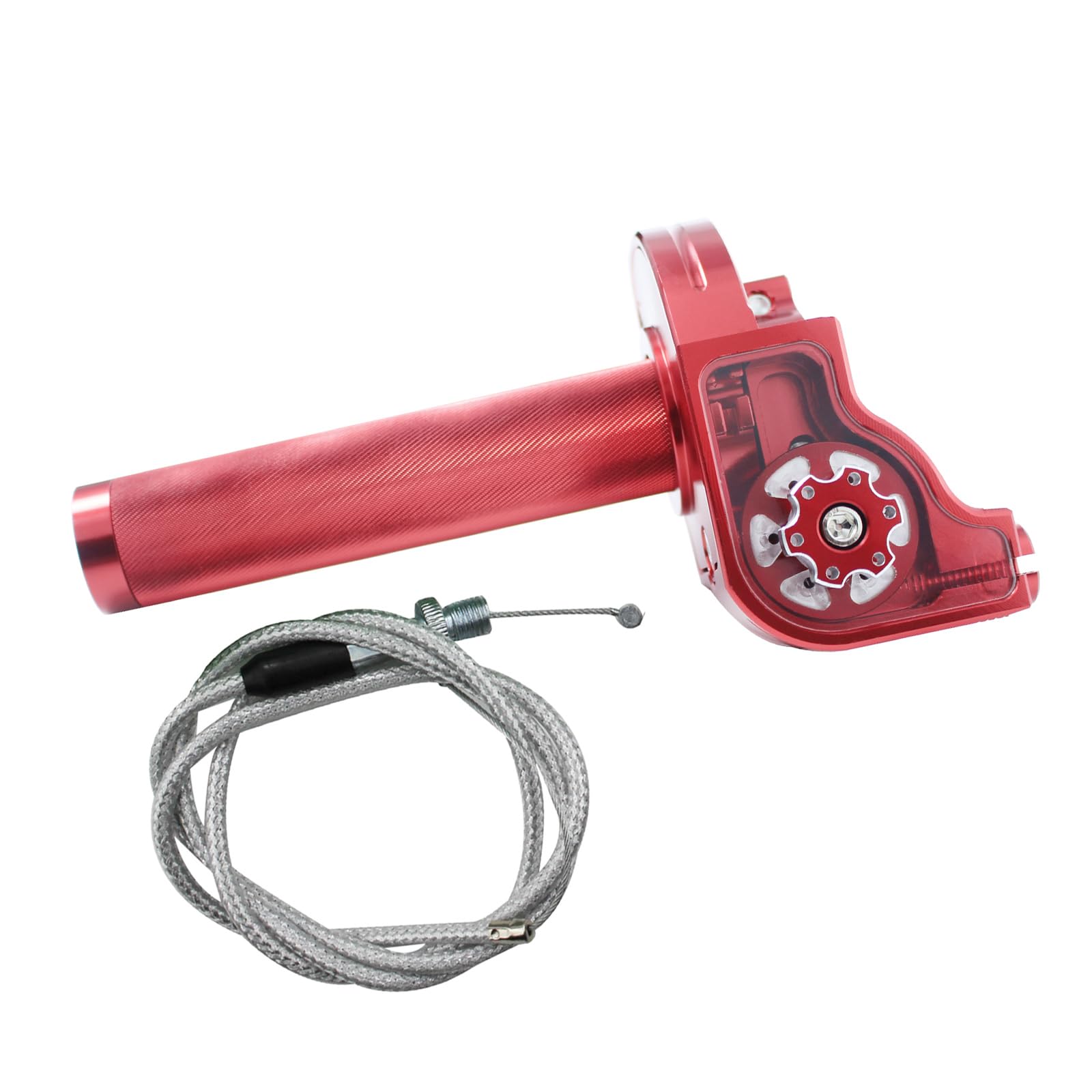 Throttle Grip Moto 22mm CNC Alluminio Quick Twister Cavo Acceleratore per CRF50 CRF70 70 110 70CC 110CC IRBIS 125 250 Dirt Pit Bike Accessori