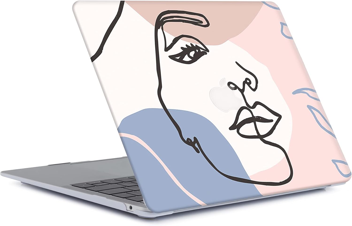 Hard Case Compatible with New MacBook Air 13 Inch Case 2020 2019 2018 Release Model A2337 M1 A2179 A1932 with Retina Display and Touch ID, Matt Plastic Hard Shell Case Cover - Abstract Beauty