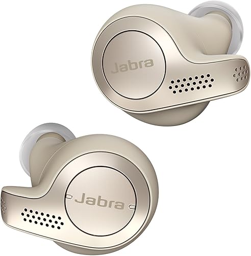 Miniatura 1 de Jabra Elite Active 65t Auriculares deportivos inalámbricos con compatibilidad con Alexa con funda de carga (renovados) Elite 65t dorado beige (Gold