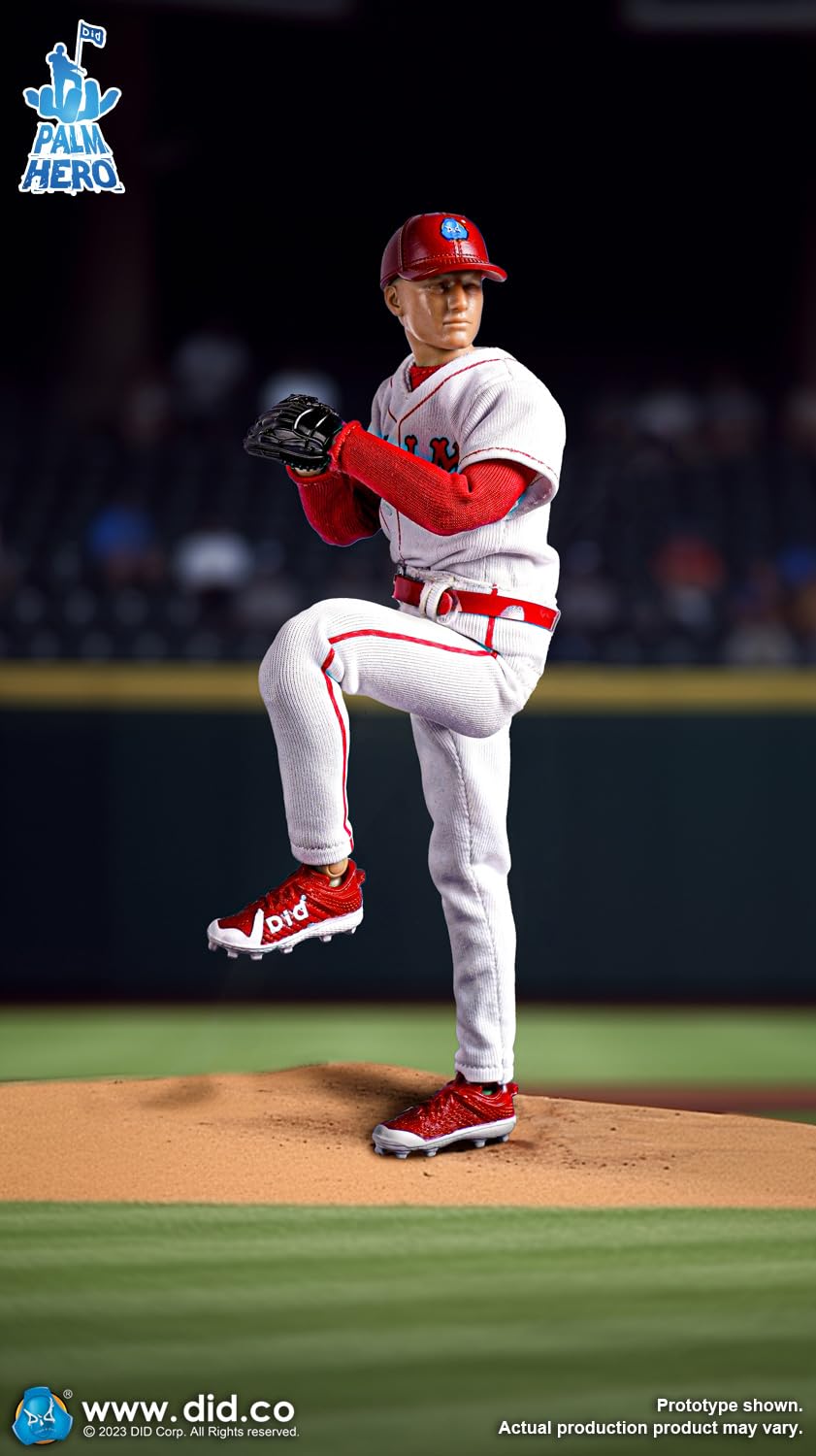 Amazon.co.jp: DID SF80003W 1/12 Simple Fun Series - 野球選手