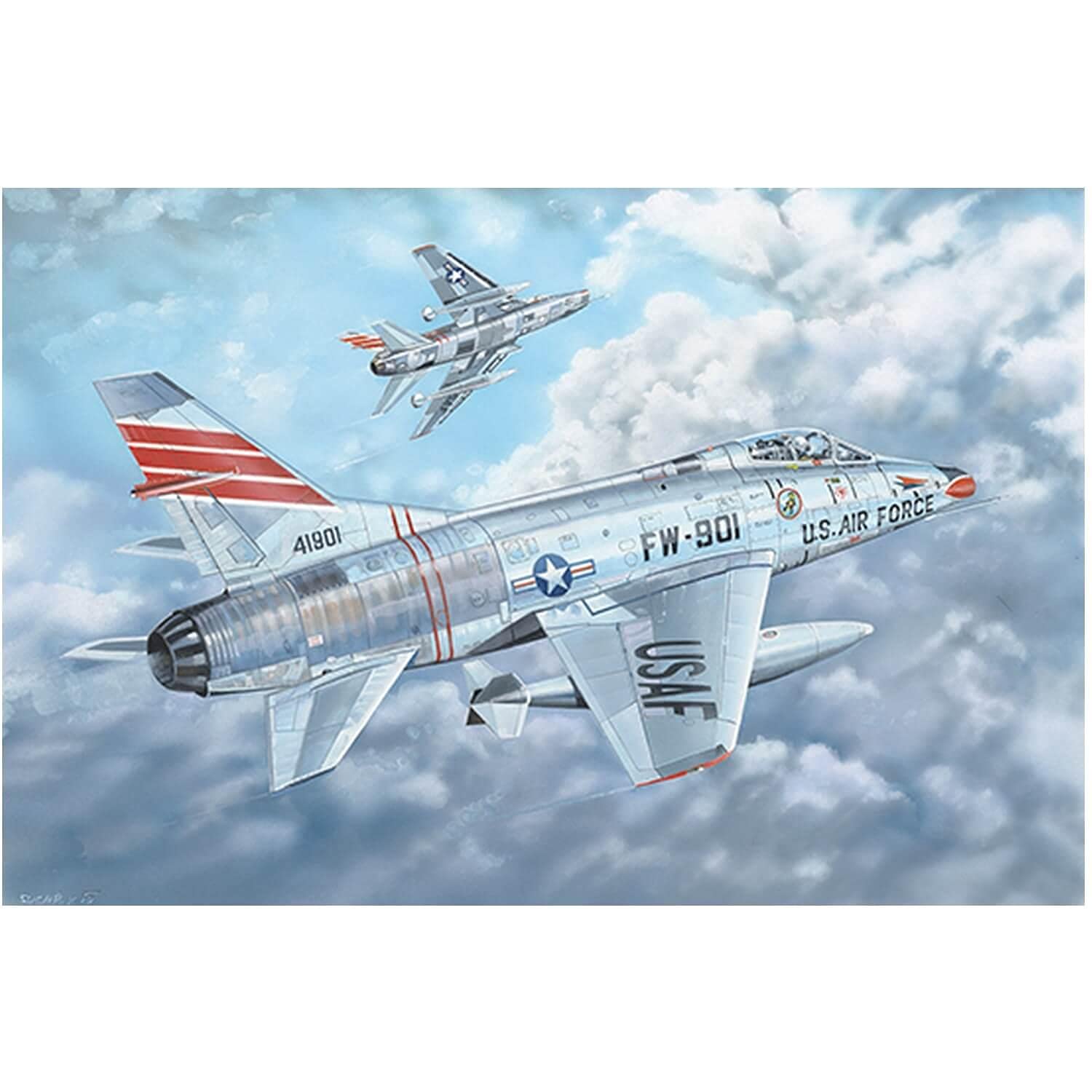 Trumpeter 03221 - 1:32 F-100C Super Sabre - New