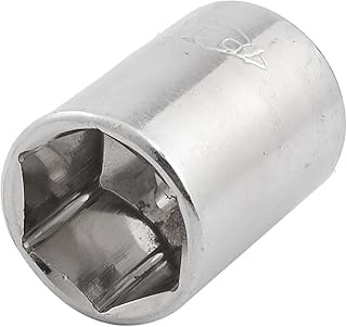 Aexit Chrome Plated Hand Operated Tools 21mm Front Axle Nut Socket for 1/2