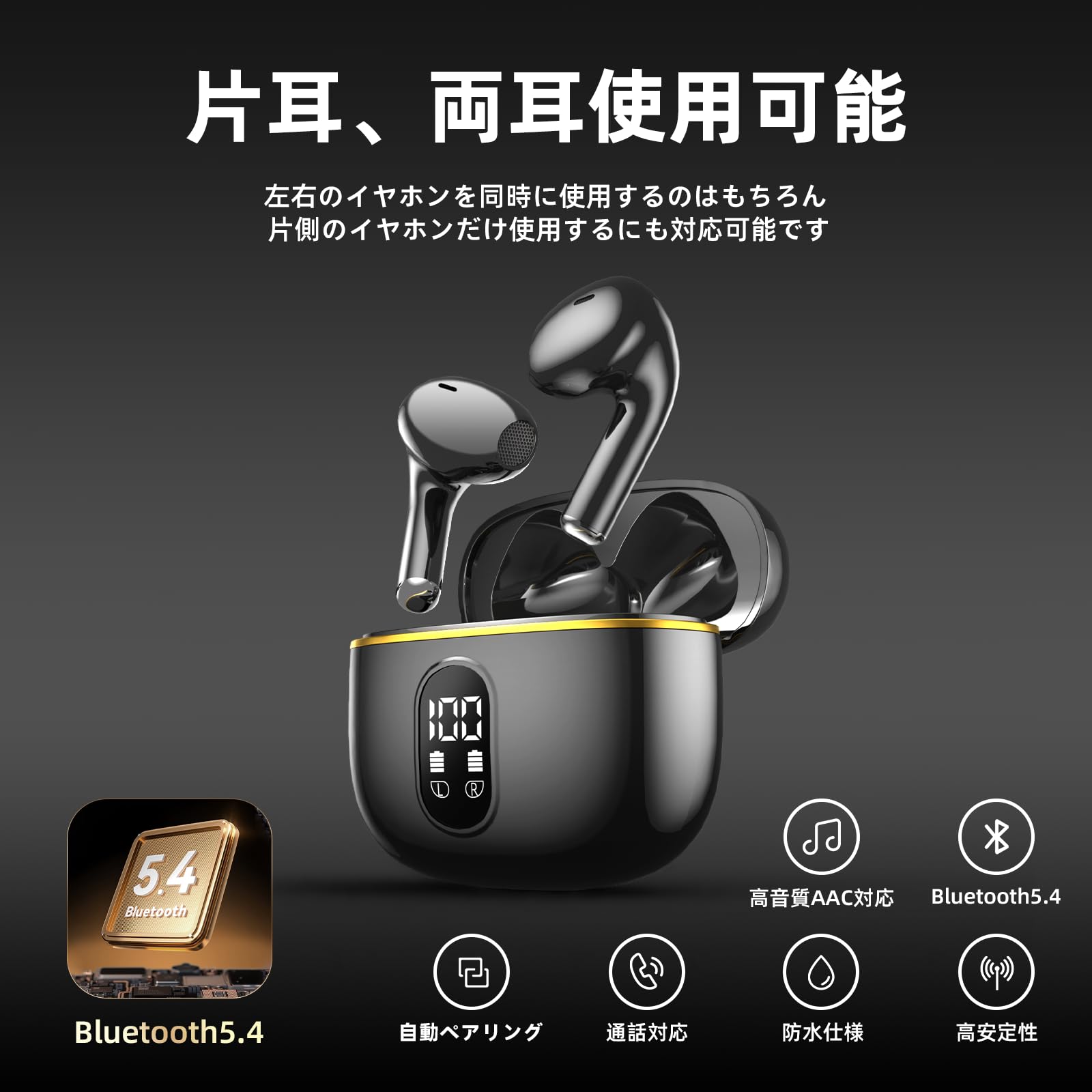 イヤホン bluetooth ワイヤレスイヤホン yjjc ブルートゥース Amazon.co.jp: イヤホン bluetooth ワイヤレスイヤホン yjjc