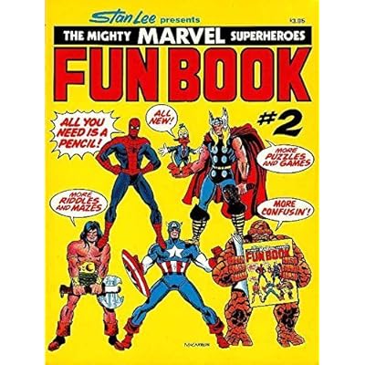 Stan Lee Presents The Mighty Marvel Superheroes Fun Book, #2