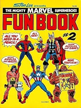 Paperback Stan Lee Presents The Mighty Marvel Superheroes Fun Book, #2 Book