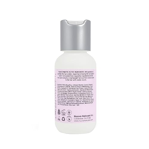 Miniatura 4 de Nuuvo Acondicionador curativo para el cuidado del cabello, 2 onzas, acondicionador diario de lujo que reconstruye el cabello, formulado a partir de