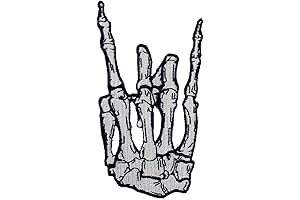 Punk Rock and Roll Tool Band Finger Patch