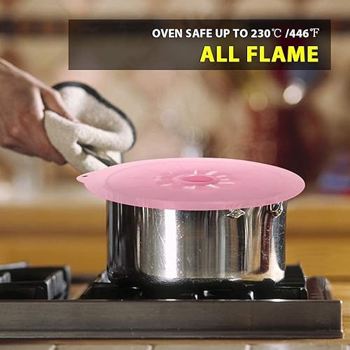 Miniatura 7 de Tapas de silicona para tazones, tazas, ollas, sartenes, aptas para alimentos, sin BPA, fáciles de limpiar y almacenar