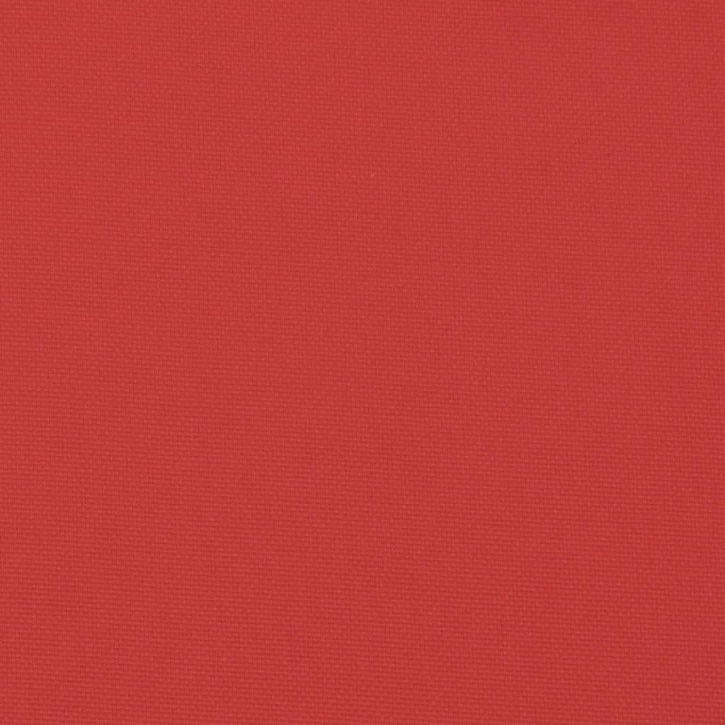 Generico Cuscini per Sedia con Schienale Alto 2 pz Rosso Tessuto Oxford,Cuscini per sedie-361892