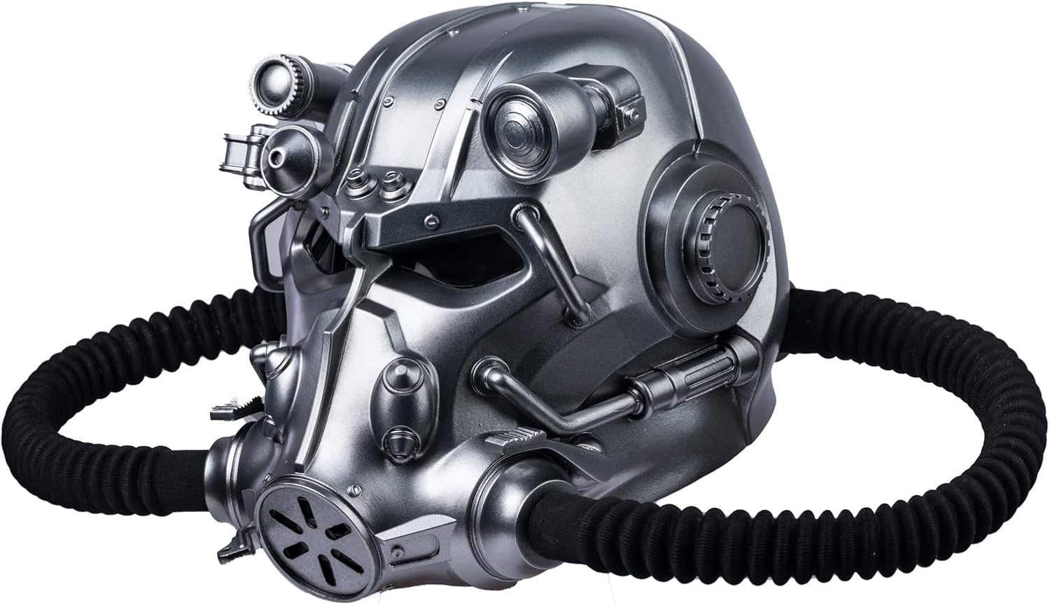 Playcoshow Halloween Cosplay Helmet, Resin Wearable Mask,PVC Lenses+Black Pipe