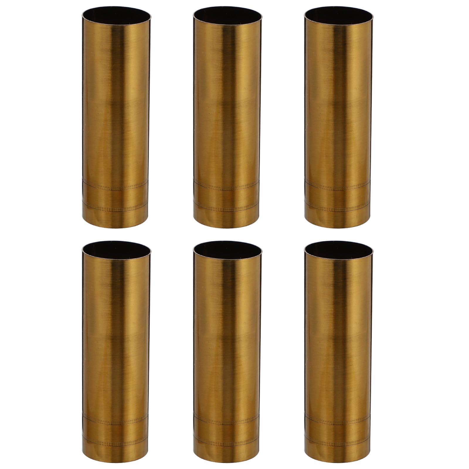 Manchons de Base de Lampe Lot de 6 en Fer pour Lustre, Rétro