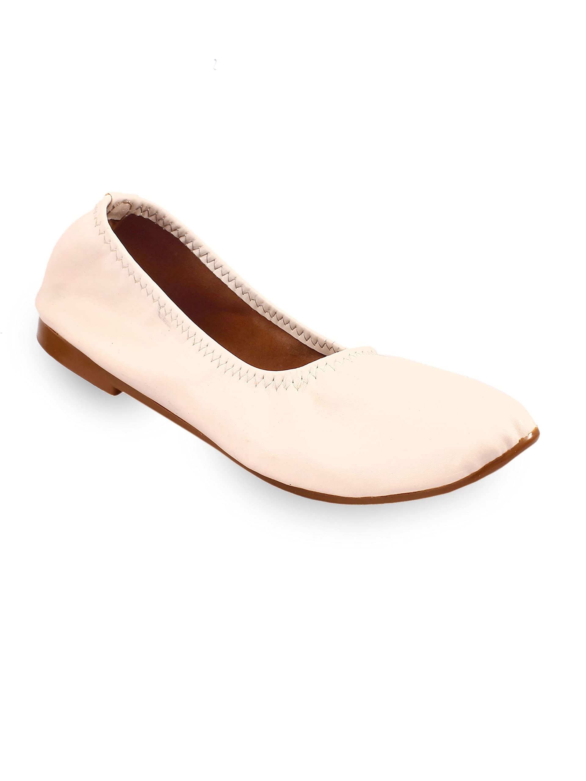 APRATIM Synthetic Womens/Girls Stylish Fashion Casual Bellies Ballet Flat-06 (Numeric_3) Cream (B0BS3VR2LZ) Amazon Price History, Amazon Price Tracker