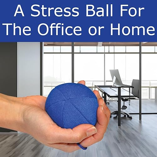 Miniatura 5 de Bed Buddy Pelota de estrés y entrenamiento de fuerza de agarre, juguete para aliviar el estrés y fortalecedor de agarre de mano, apto para