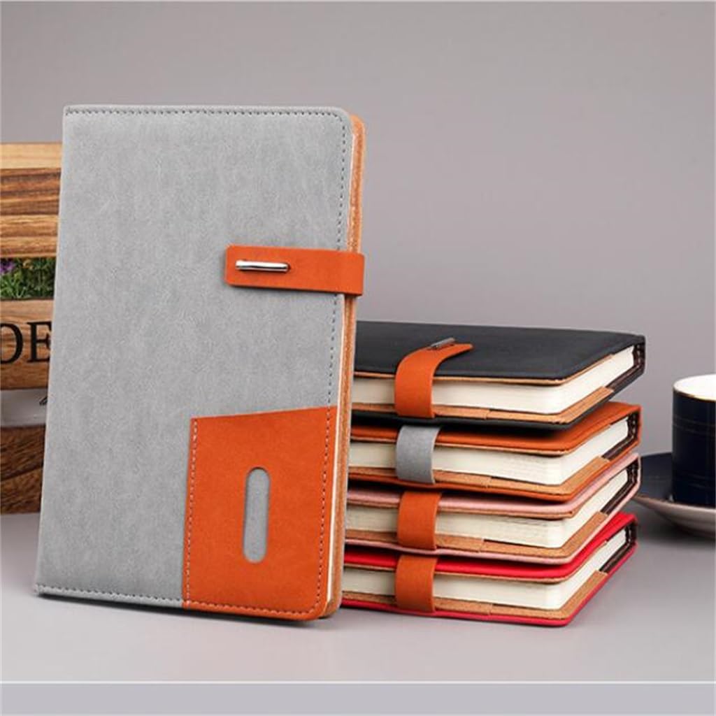 Bloc-Notes Multifonction A5 for Ordinateur Portable, Bureau, avec Boucle, Lot de 6(3)
