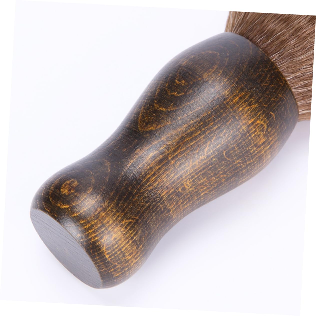 FOMIYES 3 Pièces brosse de nettoyage de barbe brosse à barbe brosse à cheveux pour les cheveux brosse plumeau pour le cou brosse à épousseter brosse de salon de coiffure En bois