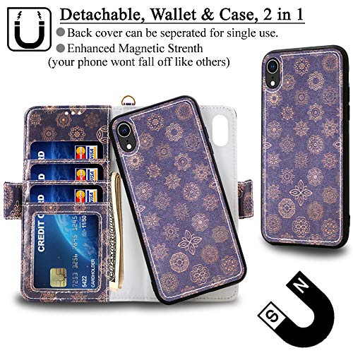 One-Day Sale: Up to 60% Off Mefon iPhone XR Detachable Leather Wallet Case, with Tempered Glass and Wrist Strap, Enhanced Magnetic Closure, Card Slot, Kickstand, Luxury Flip Folio Cases for Apple iPhone XR 6.1 (Mandala 1) Best Seller Mefon iPhone XR Detachable Leather Wallet Case, with Tempered Glass and Wrist Strap, Enhanced Magnetic Closure, Card Slot, Kickstand, Luxury Flip Folio Cases for Apple iPhone XR 6.1 (Mandala 1)