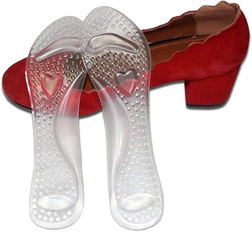 Miniatura 6 de Insertos de cojín de tacón alto para mujer, plantillas de gel para mujer, inserciones de bola de pie para sandalias, plantillas de zapatos de cojín