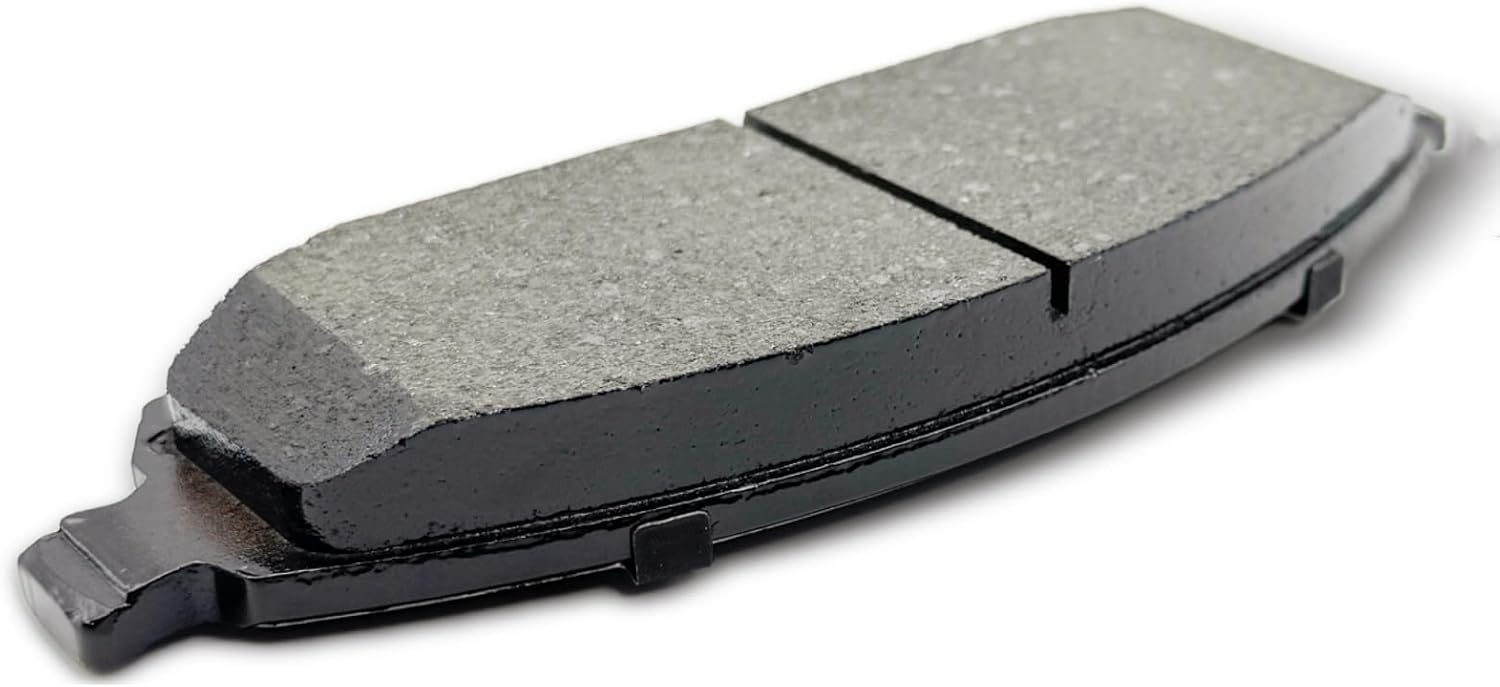 8PCS Front Rear Ceramic Brake Pads Replacement Kit Fits 2006-2010 for Jeep Commander, 2005-2010 for Jeep Grand Cherokee (D1080 D1041)