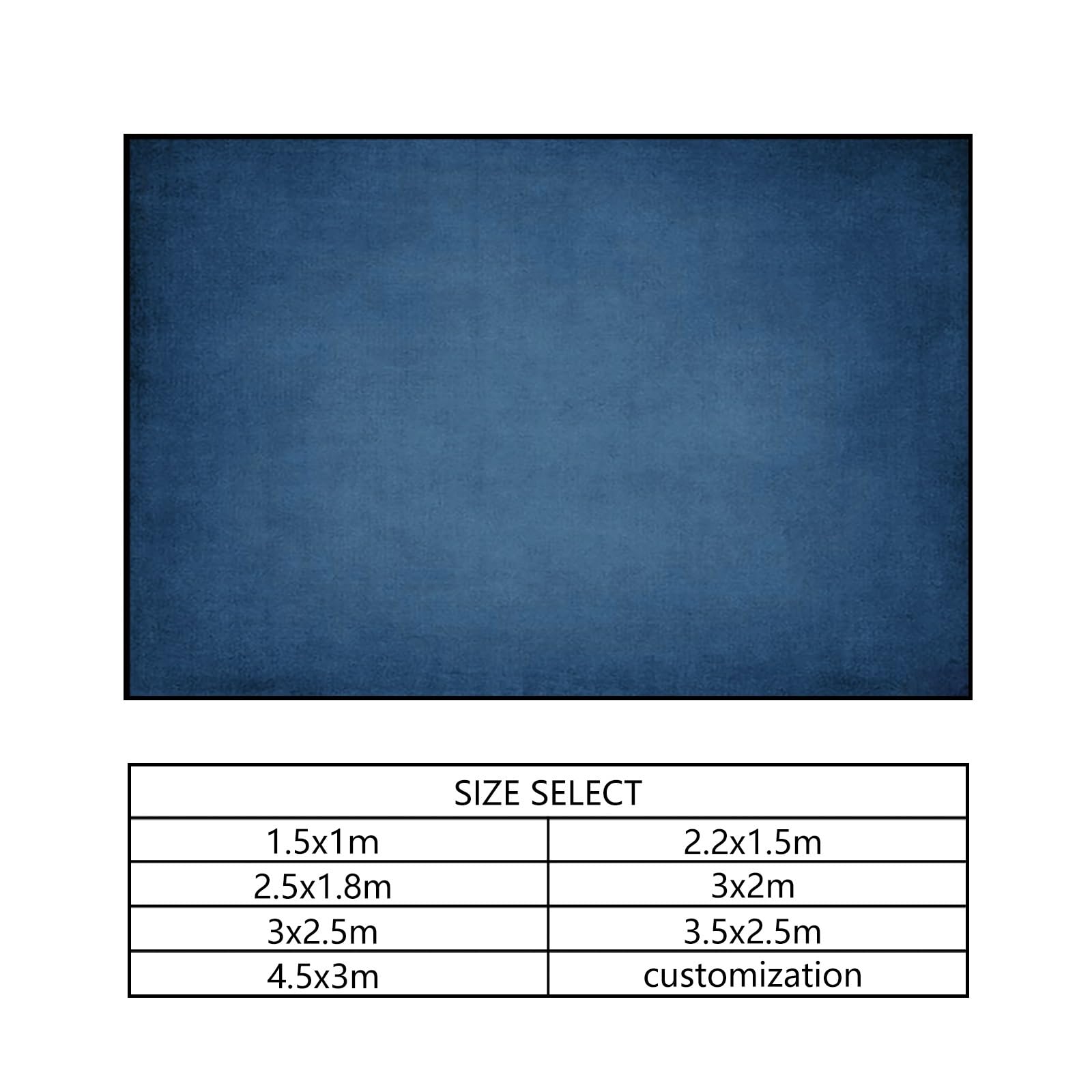 YongFoto 4,5x3m Fondo de fotografía de Color sólido Textura Abstracta Retro Azul Oscuro de la Escuela Fondo fotográfico para Retratos Primer Plano Niños Adultos Bodas Familia Estudio sesiones