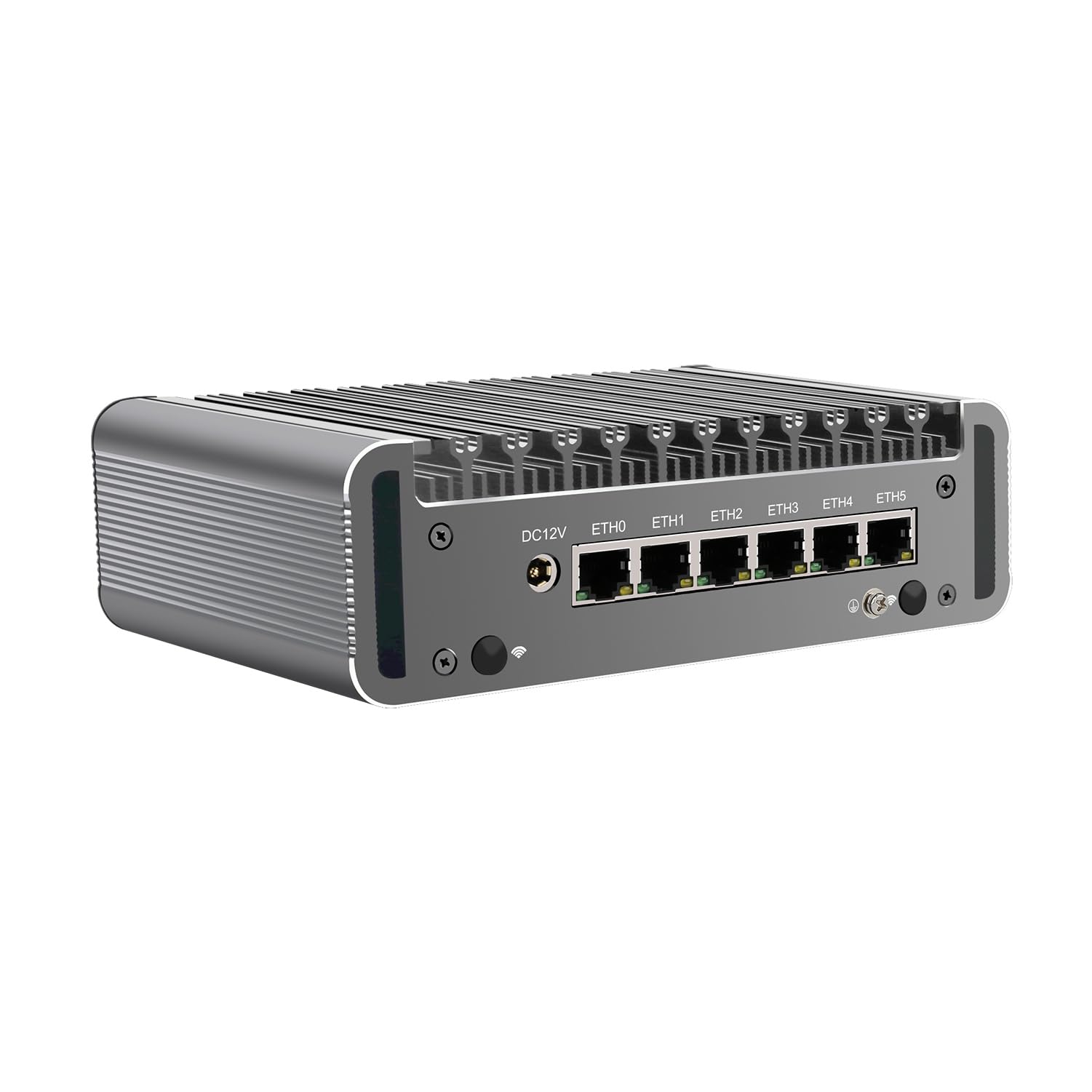 Micro Firewall Appliance, Mini PC, PFSense, Mikrotik, OPNsense, Untangle, VPN, Router PC, I7 1165G7, RJ25, AES-NI, 6 x I211, COM, HDMI, 4 x USB3.1, Sim Slot, 32G RAM, 128G SSD