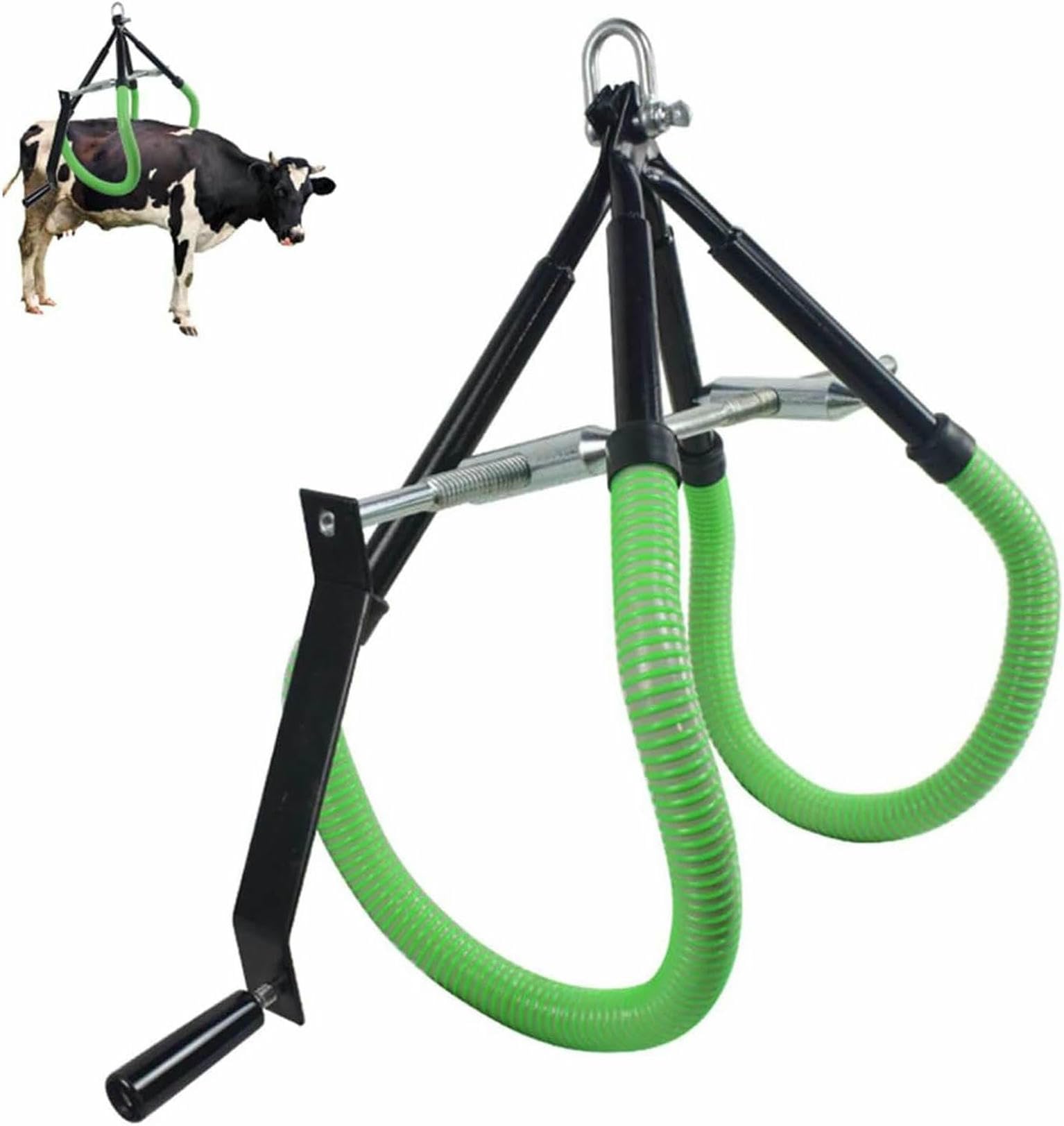 Outil de levage de hanche de vache réglable pour aider les bovins de ferme laitière