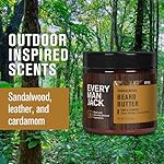 Every Man Jack Beard Butter- Subtle Sandalwood Fragrance - Hydrates and Styles Dry, Unruly Beards While Relieving Itch - Naturally Derived with Shea Butter and Coconut Oil - 4-ounce (2 Pack) - Image 3